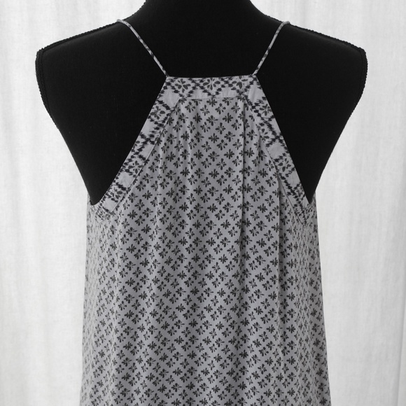 The Loft Tunic Two-Pattern Pepsin-Style Top, M - Picture 3 of 3